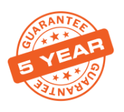 5 Year Guarantee